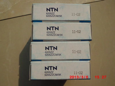 日本原裝軸承NTN深溝球6205ZZCM/5K 廠家價格、圖片與批發(fā)指南